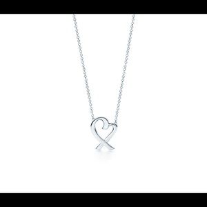 Tiffany Paloma Picasso loving heart pendant